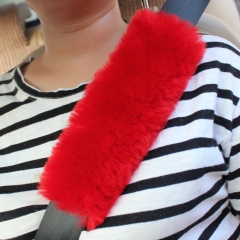 100% Genuine Australian sheepskin car seat belt cover