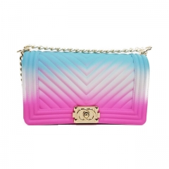 2019 Chic small bag for women new fashion simple handbag women retro style jelly mini purse