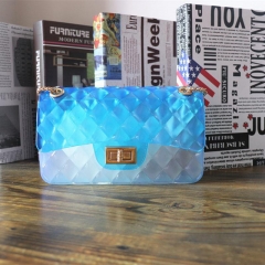 2019 New style women colorful candy luxury shoulder purses tote color womens purse mini crossbody pvc jelly bag